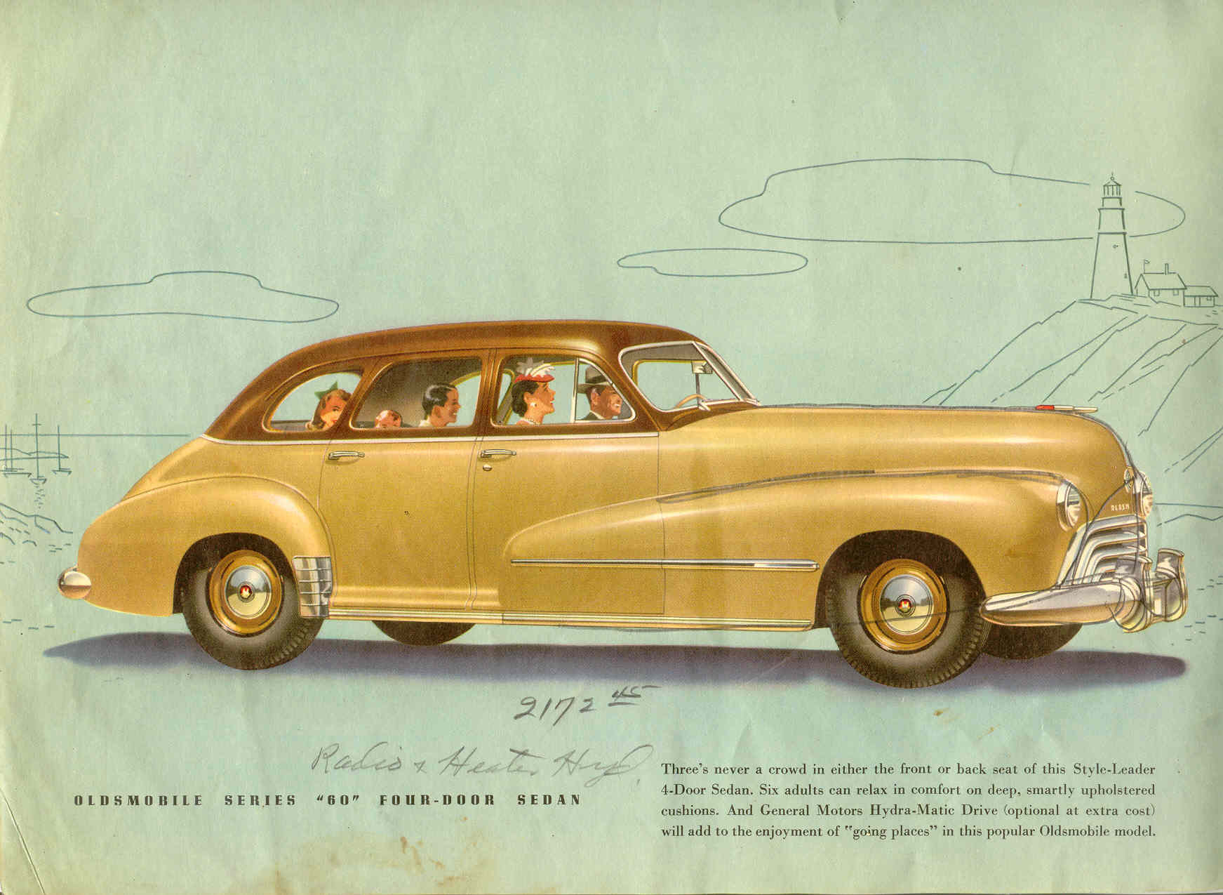 1948 Oldsmobile Dynamic Brochure Page 20